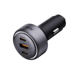 Tẩu Sạc Ô Tô AUKEY CC-P1 Pathfinder Mix 3 66W (2*Type-C + 1*USB-A port, LED Indicator Light)