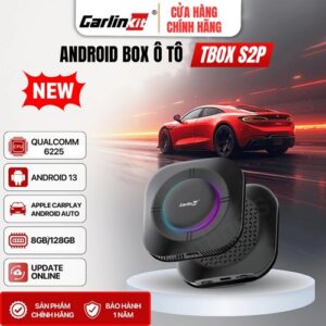 Android Box Ô Tô Carlinkit S2P Chip 6225 Ram 8G/128G