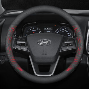 Bọc vô lăng xe Hyundai Da Nappa cao cấp, thời thượng