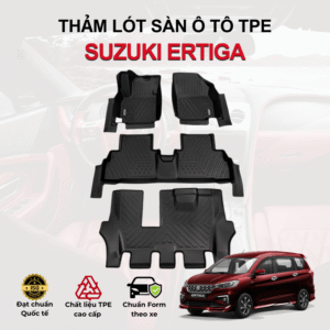 Thảm lót sàn ô tô Suzuki Hybrid Ertiga 2018-2025 vừa khít sàn